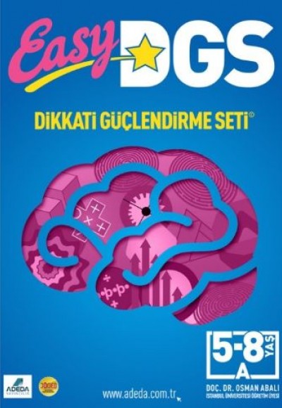 Easy Dikkati Güçlendirme Seti 5 - 8 Yaş A (1 Kitap) Easy Dikkati Güçlendirme Seti 5 - 8 Yaş A (1 Kitap)