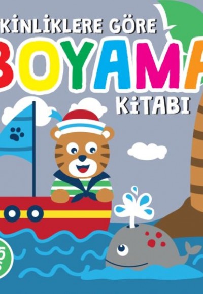 Etkinliklere Göre Boyama Kitabı - Gri Etkinliklere Göre Boyama Kitabı - Gri