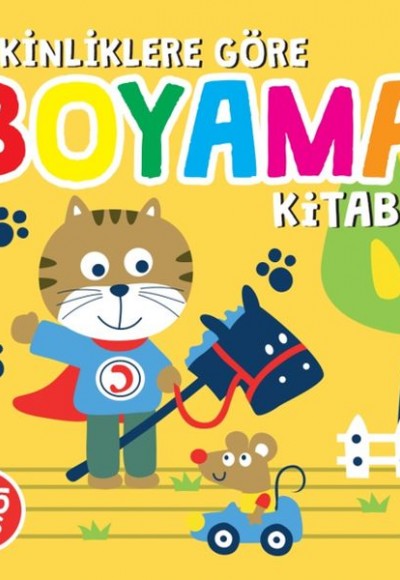 Etkinliklere Göre Boyama Kitabı - Sarı Etkinliklere Göre Boyama Kitabı - Sarı