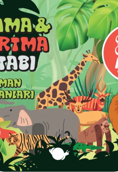 Orman Hayvanları - Boyama ve Çıkartma Kitabı Orman Hayvanları - Boyama ve Çıkartma Kitabı