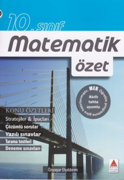 Delta Kültür 10. Sınıf Matematik Özet Delta Kültür 10. Sınıf Matematik Özet