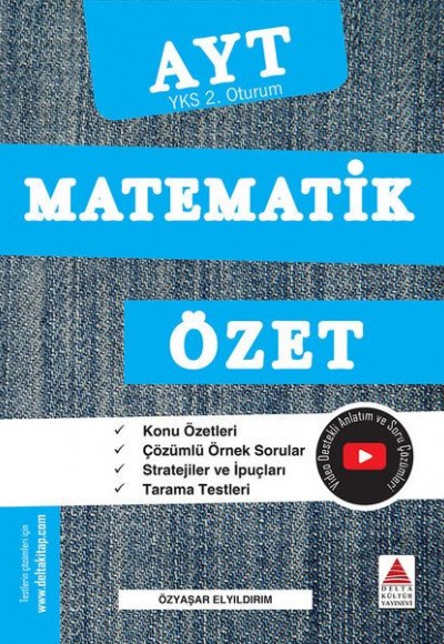 Delta Kültür YKS 2. Oturum Matematik Özet Delta Kültür YKS 2. Oturum Matematik Özet