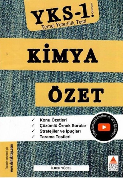 Delta Kültür YKS 1. Oturum Kimya Özet (TYT) Delta Kültür YKS 1. Oturum Kimya Özet (TYT)