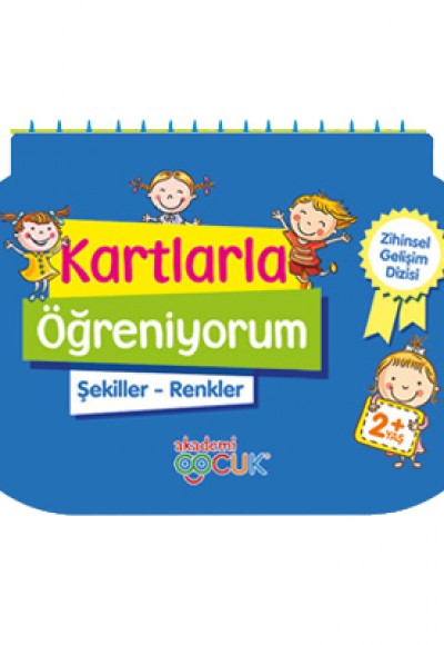 Akademi Çocuk Zihinsel Gelişim Dizisi Kartlarla Öğreniyorum Şekiller Renkler - 23X15 cm Akademi Çocuk Zihinsel Gelişim Dizisi Kartlarla Öğreniyorum Şekiller Renkler - 23X15 cm