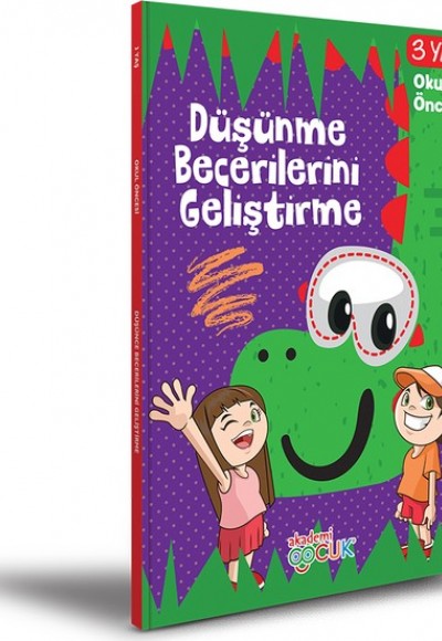 Akademi Çocuk - 3 Yaş Düşünme Becerilerini Geliştirme Akademi Çocuk - 3 Yaş Düşünme Becerilerini Geliştirme