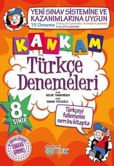 Akademi Çocuk 8. Sınıf Kankam Türkçe Denemeleri