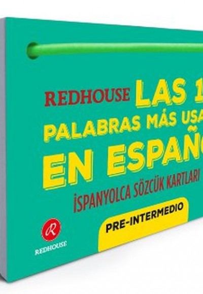 Redhouse Las 100 Palabras Mas Usadas En Espanol - İspanyolca Sözcük Kartları 2 Redhouse Las 100 Palabras Mas Usadas En Espanol - İspanyolca Sözcük Kartları 2