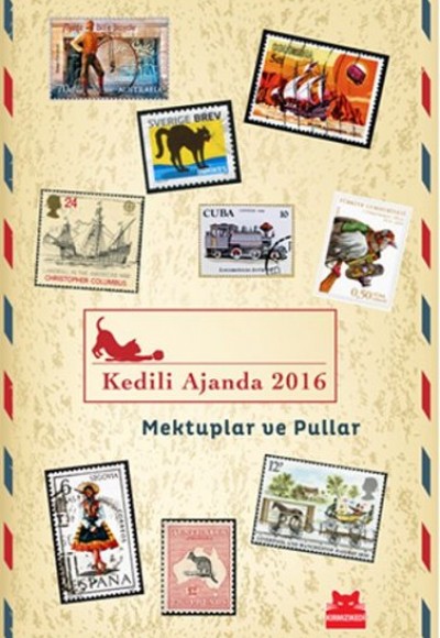 Kedili Ajanda 2016 Mektuplar ve Pullar Kedili Ajanda 2016 Mektuplar ve Pullar