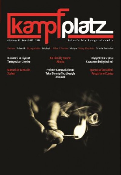 Kampfplatz Sayı: 11 / Mart 2017 Kampfplatz Sayı: 11 / Mart 2017
