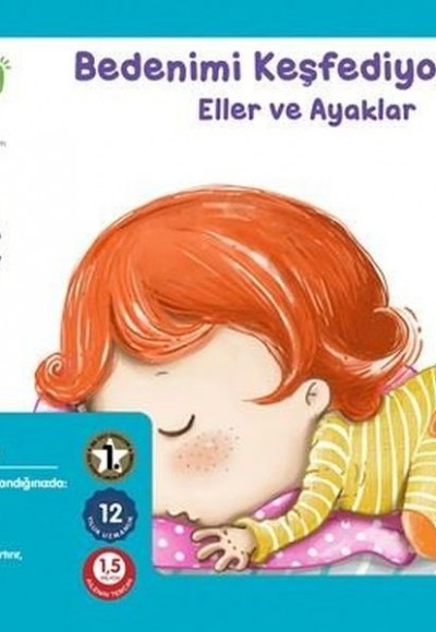 Bedenimi Keşfediyorum 1 - Eller ve Ayaklar 10. Ay Gelişim Kitabı Bedenimi Keşfediyorum 1 - Eller ve Ayaklar 10. Ay Gelişim Kitabı
