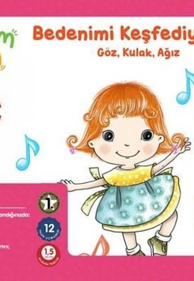 Bedenimi Keşfediyorum - 19. Ay Gelişim Kitabı Bedenimi Keşfediyorum - 19. Ay Gelişim Kitabı