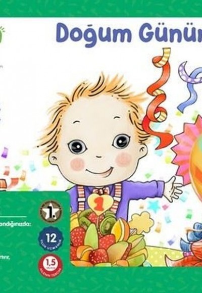 Doğum Günüm - 12. Ay Gelişim Kitabı Doğum Günüm - 12. Ay Gelişim Kitabı
