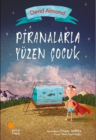 Piranalarla Yüzen Çocuk Piranalarla Yüzen Çocuk