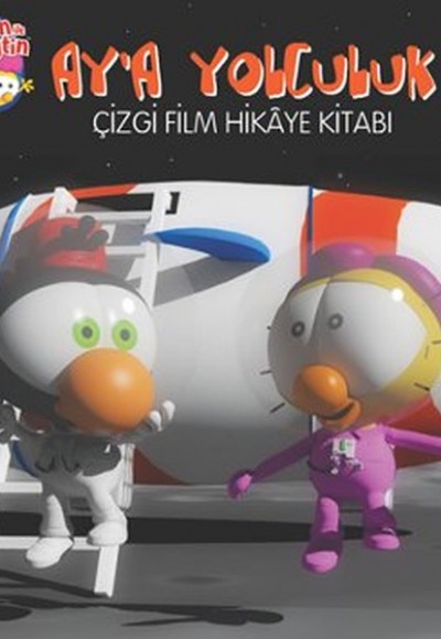 Limon ile Zeytin - Ay'a Yolculuk Çizgi Film Hikaye Kitabı Limon ile Zeytin - Ay'a Yolculuk Çizgi Film Hikaye Kitabı