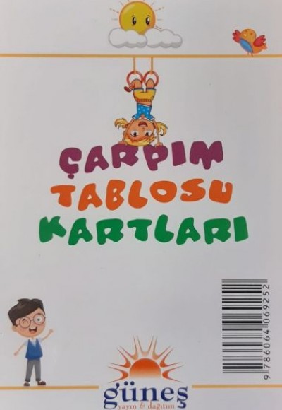 Çarpım Tablosu Kartları