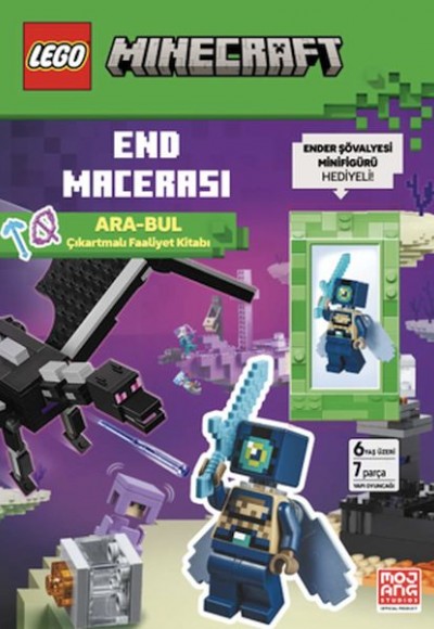 Lego Mınecraft End Macerası Ara-Bul Çıkartmalı Faaliyet Kitabı Lego Mınecraft End Macerası Ara-Bul Çıkartmalı Faaliyet Kitabı