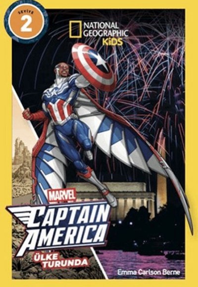 National Geographic Kids - Marvel Captain America: Ülke Turunda National Geographic Kids - Marvel Captain America: Ülke Turunda