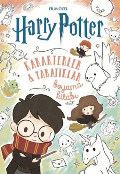 Film Özel Harry Potter Karakterler Ve Yaratıklar Boyama Kitabı Film Özel Harry Potter Karakterler Ve Yaratıklar Boyama Kitabı