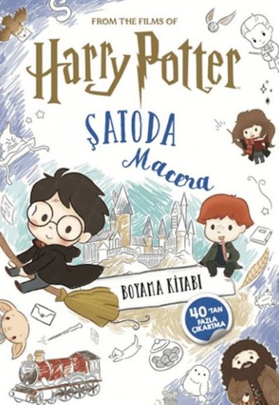 Film Özel Harry Potter Şatoda Macera Boyama Kitabı Film Özel Harry Potter Şatoda Macera Boyama Kitabı
