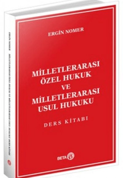 Milletlerarası Özel Hukuk ve Milletlerarası Usul Hukuku Ders Kitabı Milletlerarası Özel Hukuk ve Milletlerarası Usul Hukuku Ders Kitabı