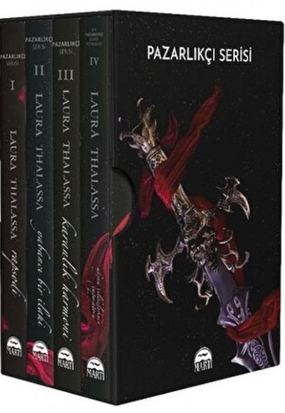 Pazarlıkçı Serisi (4 Kitap Kutulu) (Ciltli) Pazarlıkçı Serisi (4 Kitap Kutulu) (Ciltli)