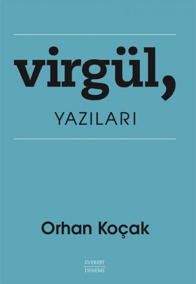 Virgül, Yazıları Virgül, Yazıları