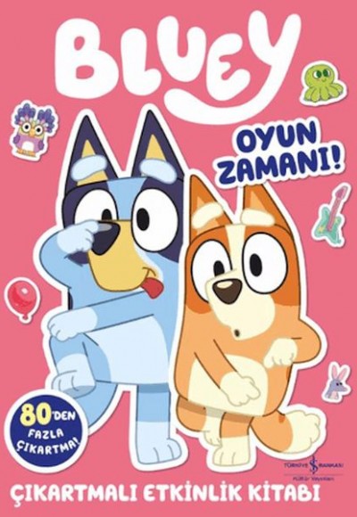 Bluey - Oyun Zamanı (Çıkartmalı Etkinlik Kitabı) Bluey - Oyun Zamanı (Çıkartmalı Etkinlik Kitabı)