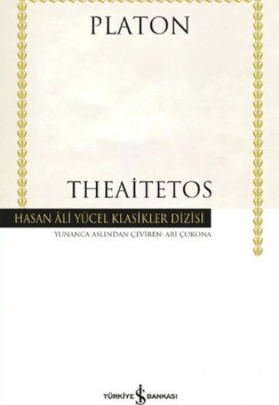 Theaitetos - Hasan Ali Yücel Klasikleri