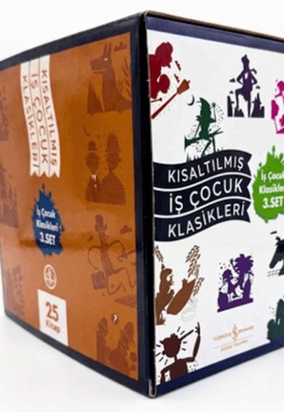 Kısaltılmış İş Çocuk Klasikleri 3. Set – Kutulu Kısaltılmış İş Çocuk Klasikleri 3. Set – Kutulu