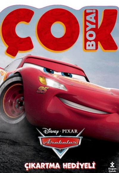 Dısney Arabalar Çok Boya! Çıkartmalı Dev Boyama Kitabı Dısney Arabalar Çok Boya! Çıkartmalı Dev Boyama Kitabı