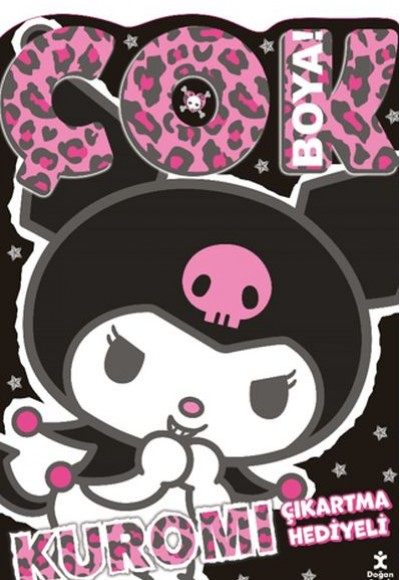 Kuromi - Çok Boya! Çıkartmalı Dev Boyama Kitabı Kuromi - Çok Boya! Çıkartmalı Dev Boyama Kitabı