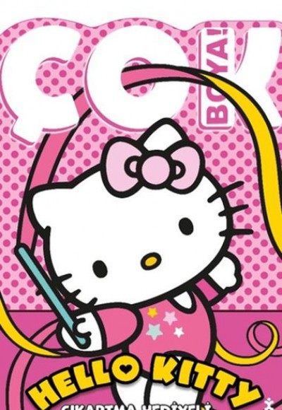 Hello Kitty - Çok Boya! Çıkartmalı Dev Boyama Kitabı Hello Kitty - Çok Boya! Çıkartmalı Dev Boyama Kitabı