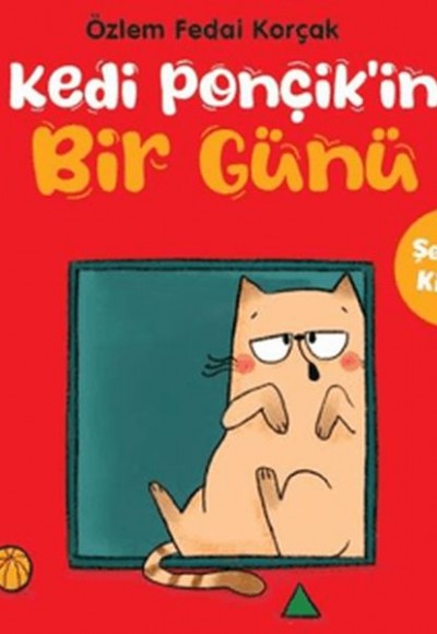 Kedi Ponçik'in Bir Günü - Şekiller Kitabı Kedi Ponçik'in Bir Günü - Şekiller Kitabı