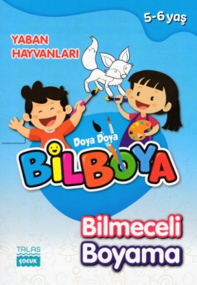 Doya Doya Bil Boya - Bilmeceli Boyama Yaban Hayvanları - 5-6 Yaş Doya Doya Bil Boya - Bilmeceli Boyama Yaban Hayvanları - 5-6 Yaş