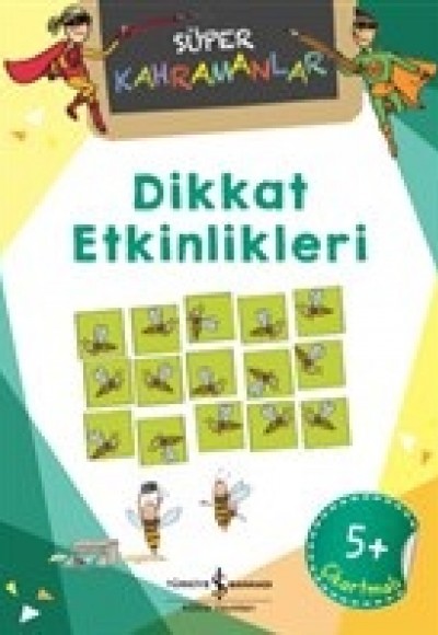 Dikkat Etkinlikleri - Süper Kahramanlar Dikkat Etkinlikleri - Süper Kahramanlar