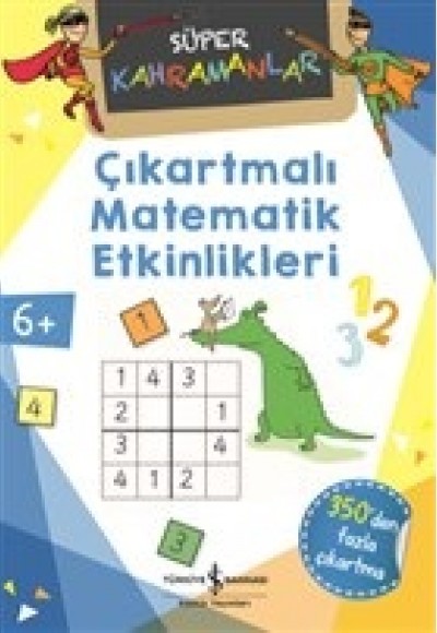 Çıkartmalı Matematik Etkinlikleri - Süper Kahramanlar Çıkartmalı Matematik Etkinlikleri - Süper Kahramanlar
