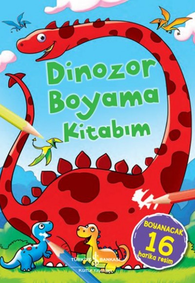 Dinozor Boyama Kitabım Dinozor Boyama Kitabım