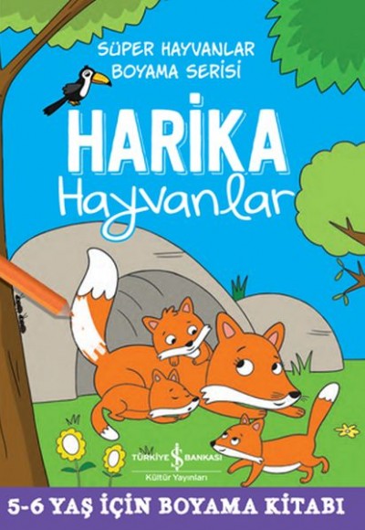 Harika Hayvanlar - Süper Hayvanlar Boyama Serisi Harika Hayvanlar - Süper Hayvanlar Boyama Serisi