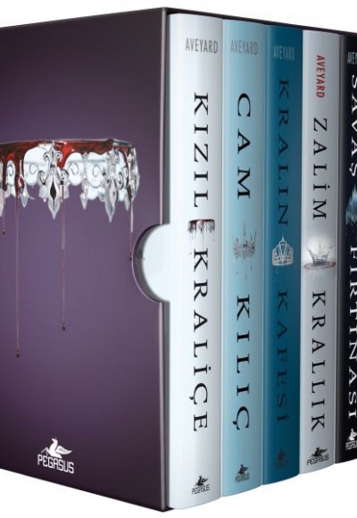 Kızıl Kraliçe Serisi Kutulu Özel Set (6 Kitap)- Ciltli Kızıl Kraliçe Serisi Kutulu Özel Set (6 Kitap)- Ciltli