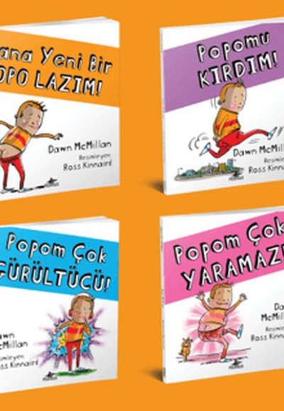 Bana Yeni Bir Popo Lazım Serisi - 4 Kitap Bana Yeni Bir Popo Lazım Serisi - 4 Kitap