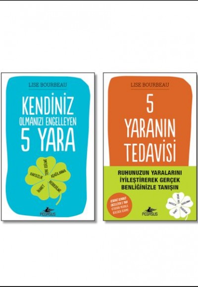 Kendiniz Olmanızı Engelleyen 5 Yara Ve 5 Yaranın Tedavisi (2 Kitap Set) Kendiniz Olmanızı Engelleyen 5 Yara Ve 5 Yaranın Tedavisi (2 Kitap Set)