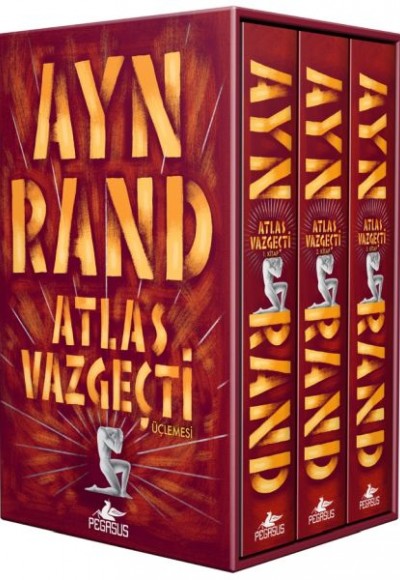 Atlas Vazgeçti Üçlemesi Kutulu Özel Set (3 Kitap) Atlas Vazgeçti Üçlemesi Kutulu Özel Set (3 Kitap)