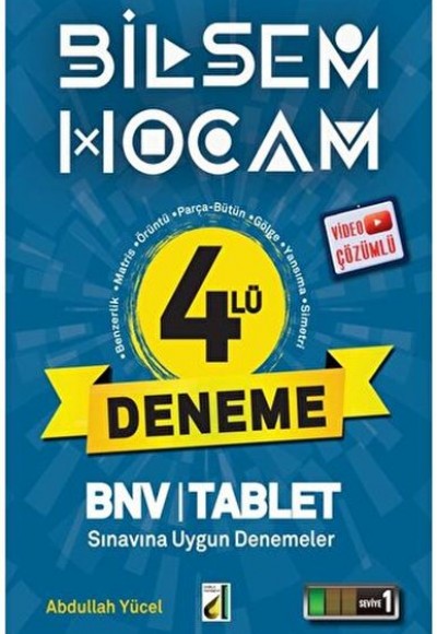Bilsem Hocam Deneme Sınavları - 1. Seviye Bilsem Hocam Deneme Sınavları - 1. Seviye