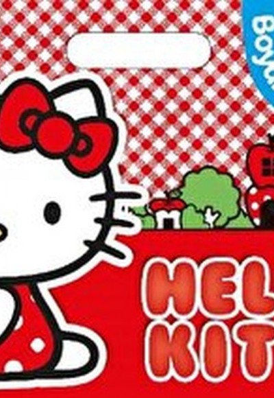 Hello Kitty Çıkartma Hediyeli Boyama Albümü Hello Kitty Çıkartma Hediyeli Boyama Albümü