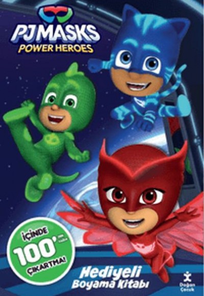 Pj Masks 100+ Çıkartma Hediyeli Boyama Kitabı Pj Masks 100+ Çıkartma Hediyeli Boyama Kitabı