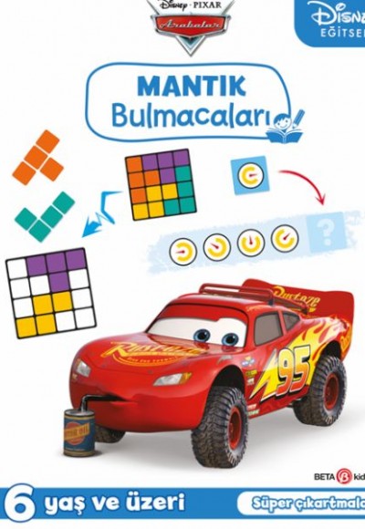 Disney Eğitsel Arabalar Çıkartmalı Mantık Bulmacaları Disney Eğitsel Arabalar Çıkartmalı Mantık Bulmacaları