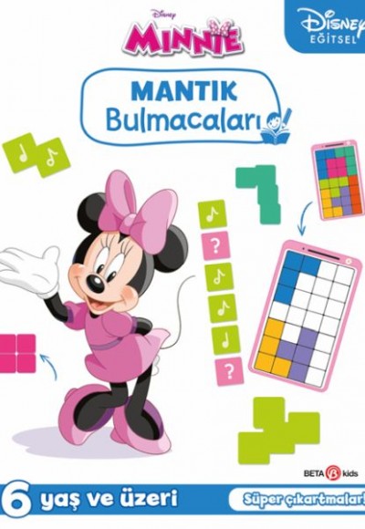 Disney Eğitsel Minnie Çıkartmalı Mantık Bulmacaları Disney Eğitsel Minnie Çıkartmalı Mantık Bulmacaları