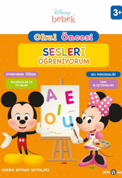 Disney Eğitsel Okul Öncesi Sesleri Öğreniyorum Disney Eğitsel Okul Öncesi Sesleri Öğreniyorum
