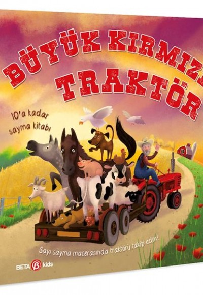 Büyük Kırmızı Traktör -Sayı Sayma Macerasında Traktörü Takip Edin! Büyük Kırmızı Traktör -Sayı Sayma Macerasında Traktörü Takip Edin!