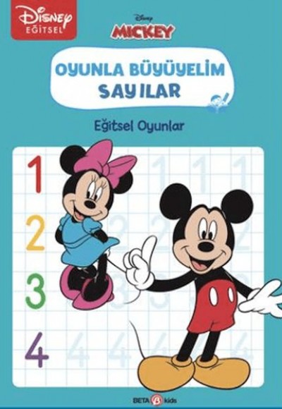 Disney Eğitsel Oyunla Büyüyelim Sayılar - Mickey Disney Eğitsel Oyunla Büyüyelim Sayılar - Mickey